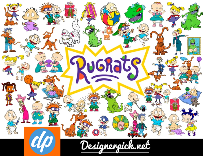 Rugrats Svg Bundle Designerpick