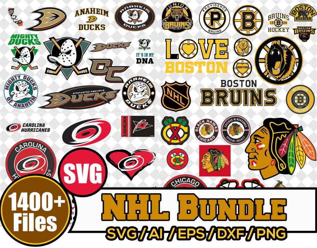 1400 NHL SVG Bundle - Best Quality Design Bundle