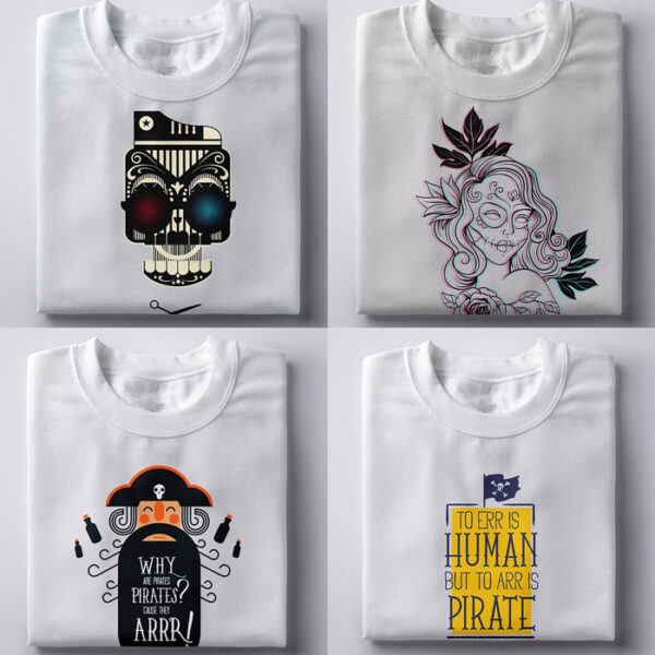 200 Cute T shirt Design Bundle - Designerpick