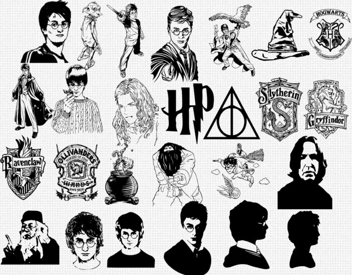 5000+ Harry Potter SVG Bundle - Best Quality Design Bundle