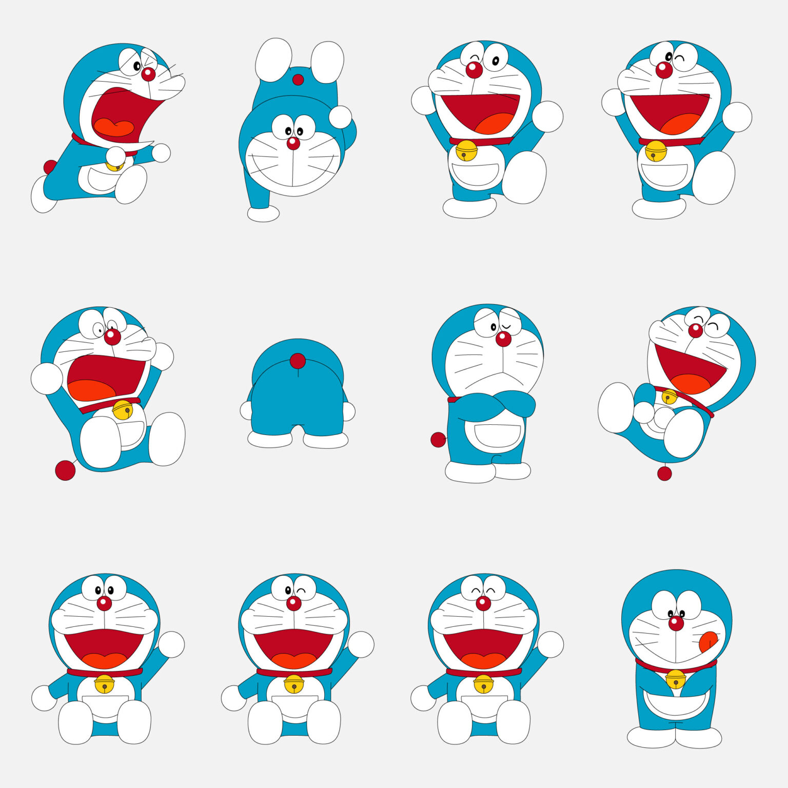 112 Doraemon Svg Bundle Best Quality Design Bundle