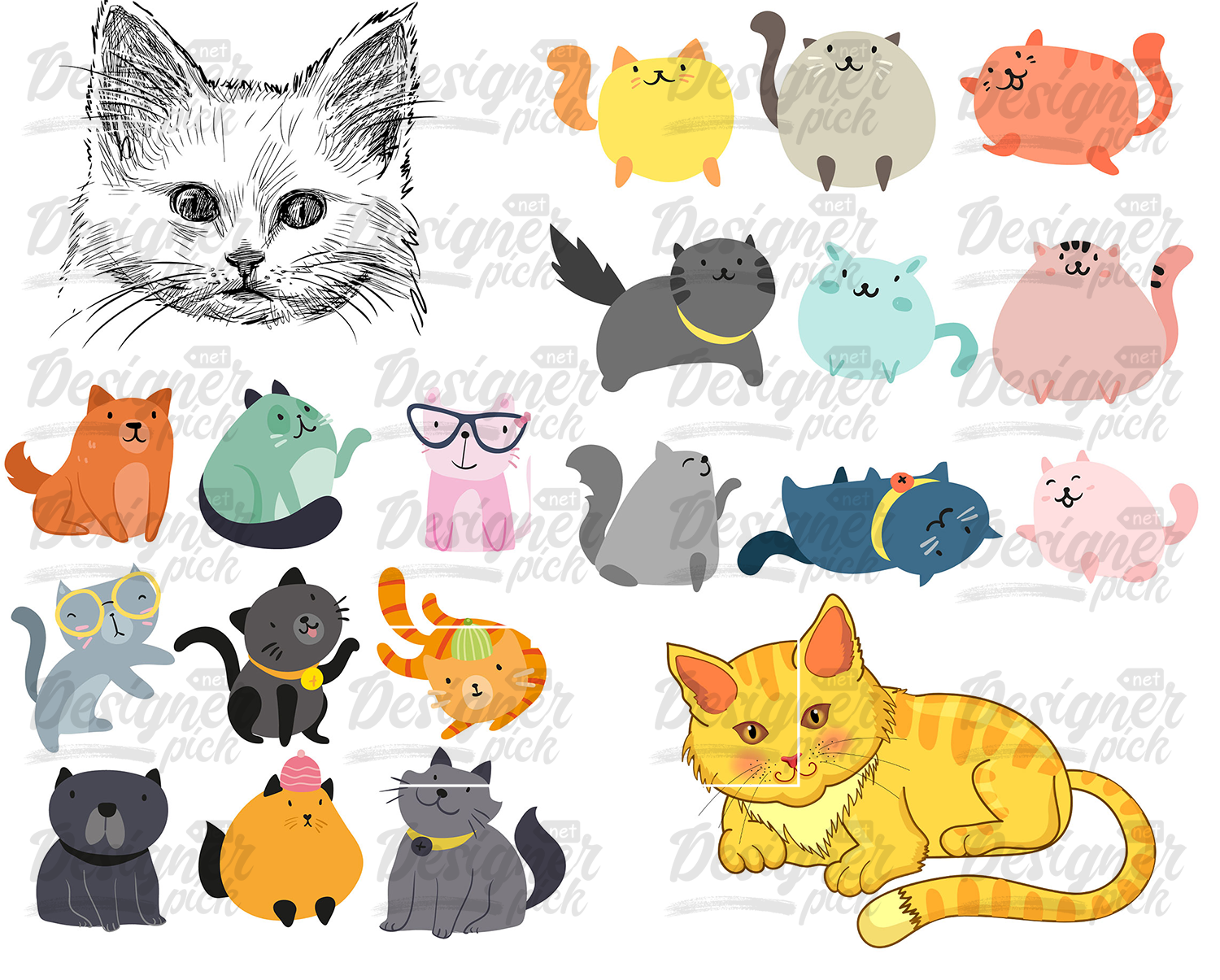 150+ Cat Svg Bundle - Best Quality Design Bundle