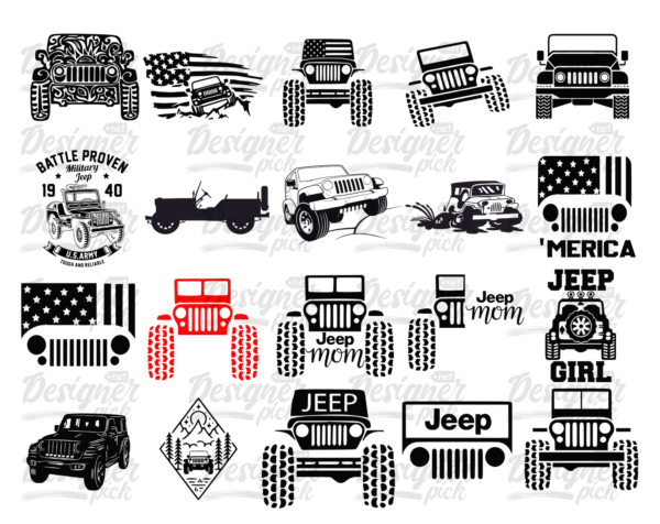 330 Jeep Svg Bundle - Best Quality Design Bundle