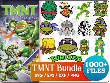 1000+ Ninja Turtle Svg Bundle