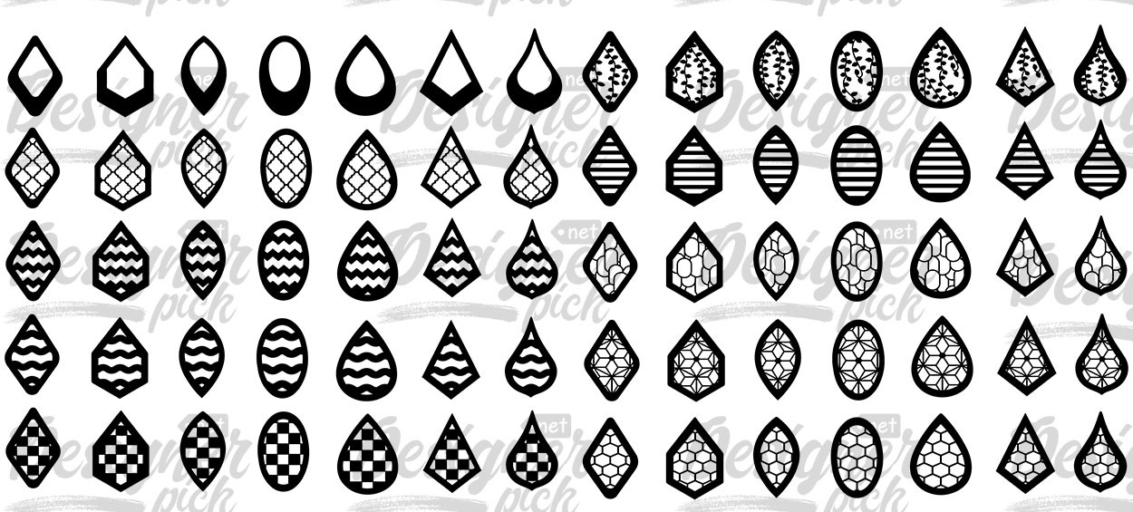 1100+ Earring Svg Bundle - Designerpick