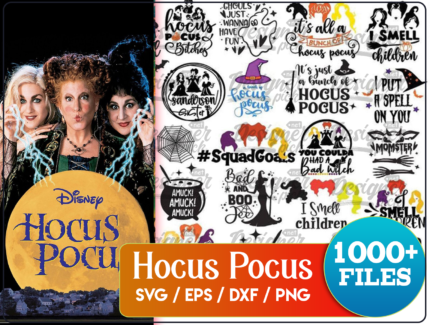 1000+ Hocus Pocus Svg Bundle