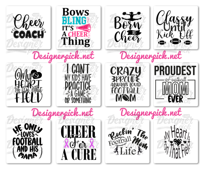 350+ Cheer Svg Bundle - Best Quality Design Bundle