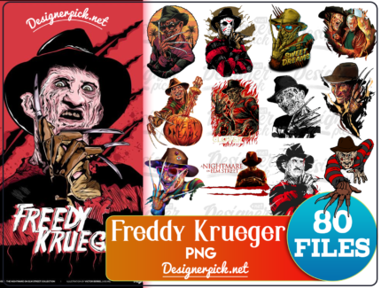 80+ Freddy Krueger Sublimation Bundle