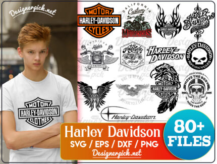 80+ Harley Davidson Svg Bundle