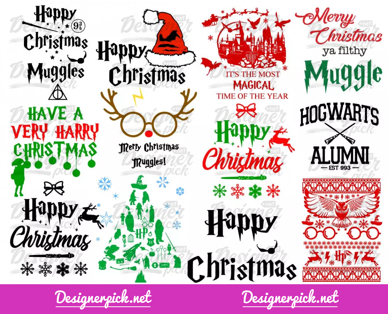 H1: Unleash the Magic of Christmas with Free Harry Potter SVGs