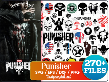 270+ Punisher Svg Bundle