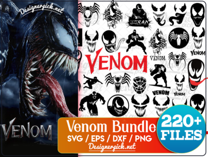 220+ Venom Svg Bundle