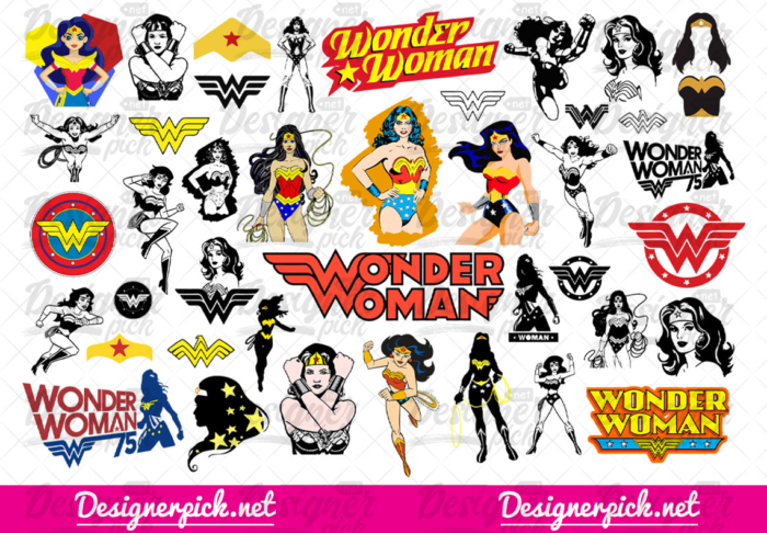 220+ Wonder Woman Svg Bundle - Best Quality Design Bundle