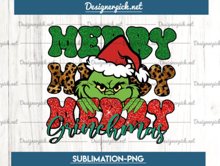 Merry Grinch Sublimation