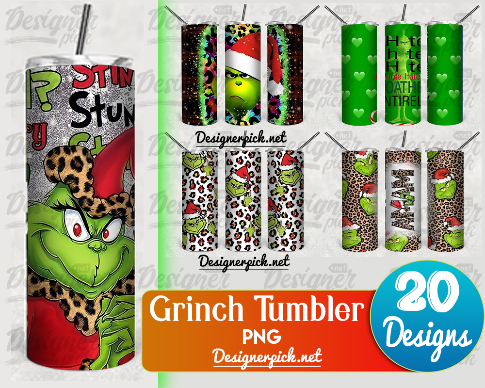 Grinch Tumbler Wraps - Shop on Pinterest