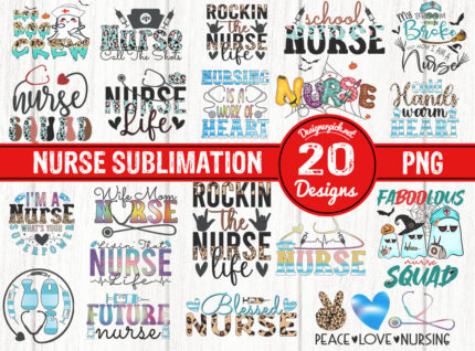 Nurse Sublimation Png