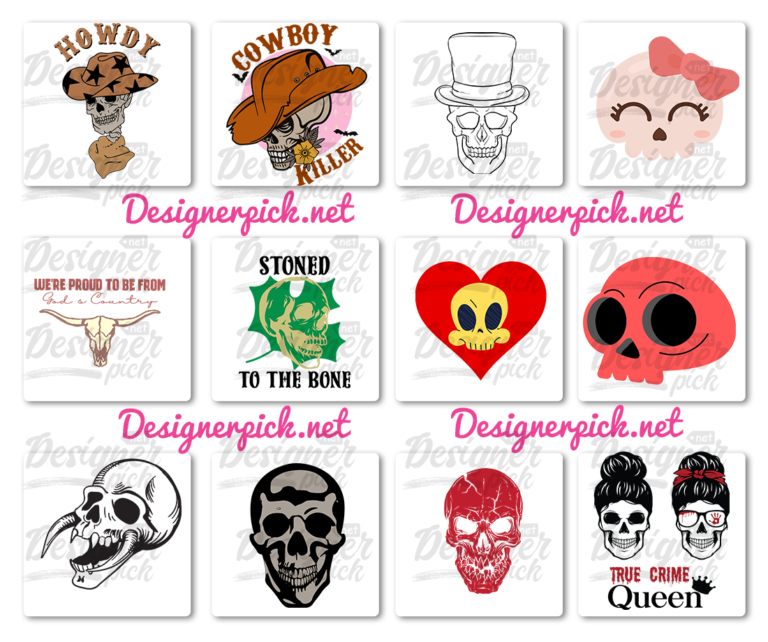 Skull Svg Bundle Best Quality Design Bundle