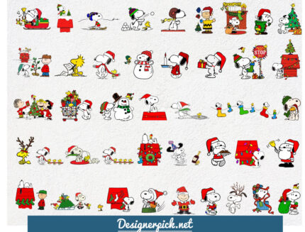 Snoopy Christmas Svg Bundle