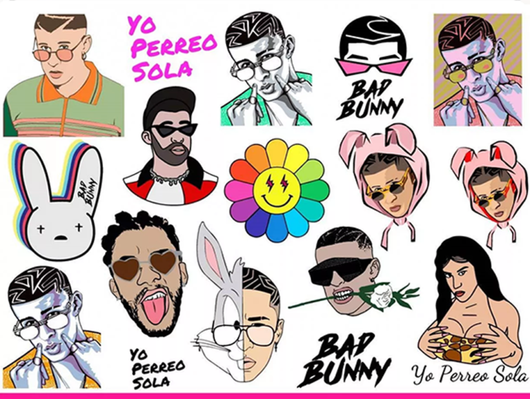 Bad Bunny Svg Bundle - Designerpick