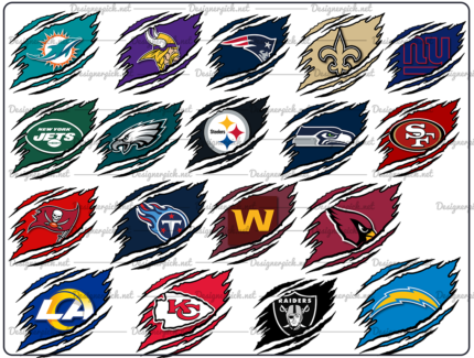 32 Nfl Claw png