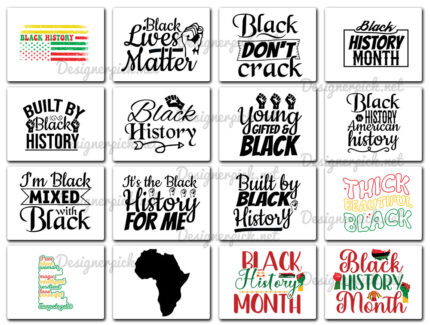 Black History Month SVG Huge Bundle