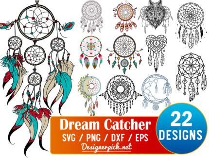 22 DreamCatcher SVG Bundle