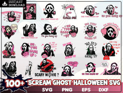 Scream Svg Bundle