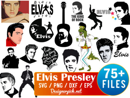 Elvis Presley Svg Bundle