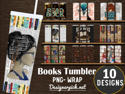 Reading Books Tumbler bundle