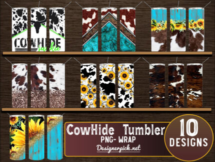 Cowhide Tumbler Bundle