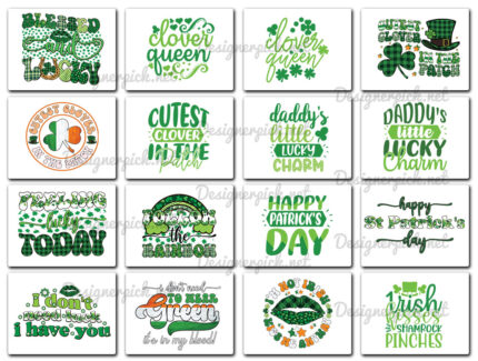 St. Patrick Day Sublimation bundle