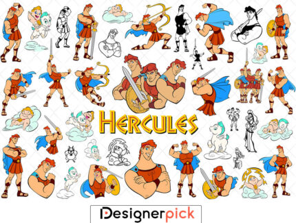Hercules Svg Bundle