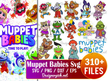Muppet Babies Svg Bundle