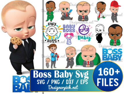 Boss Baby Svg Bundle