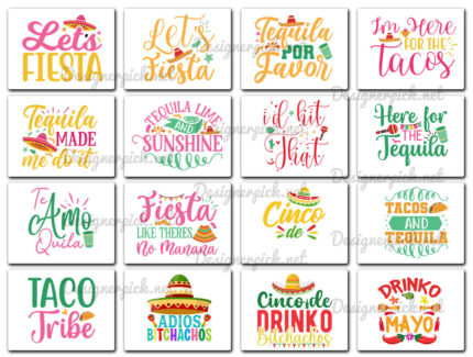 Cinco De Mayo Svg Bundle