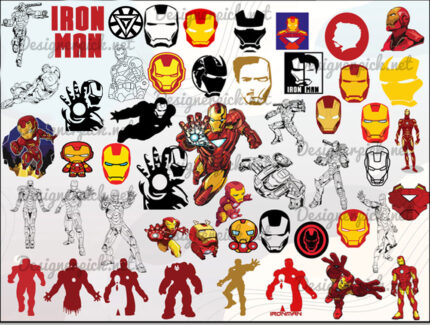 Iron Man Svg Bundle