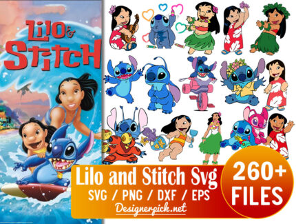 Lilo and Stitch SVG Bundle