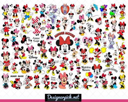 Minnie Mouse Svg Bundle