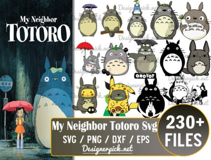 My Neighbor Totoro Svg Bundle
