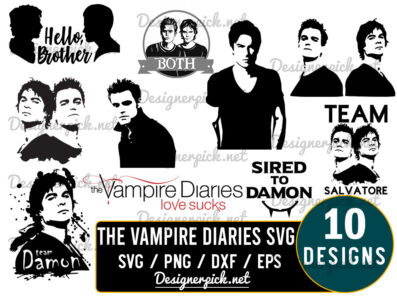 The Vampire Diaries Svg Bundle - Best Quality Design Bundle