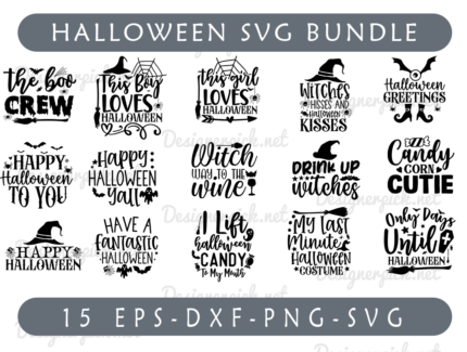 Halloween SVG Bundle, Spooky Halloween Svg Bundle