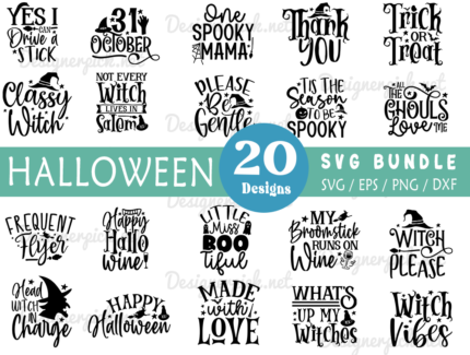 Halloween SVG Bundle, Spooky Svg Bundle