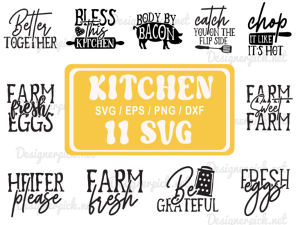 Kitchen SVG Bundle