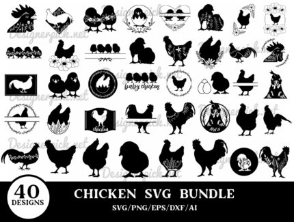 Chicken Svg Bundle, Funny Chicken Svg Quote