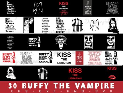 Buffy The Vampire Slayer SVG