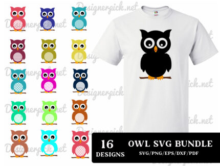 Owl Svg Bundle, Owl Clipart
