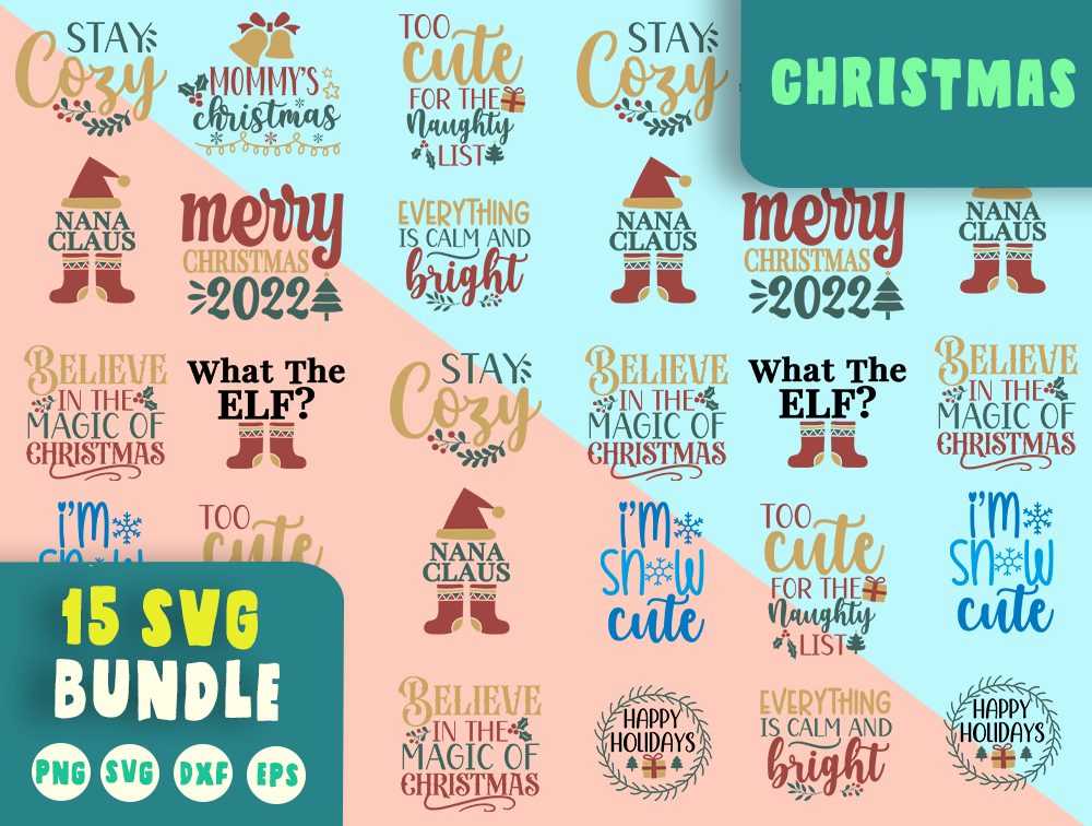 Christmas SVG Bundle - Designerpick