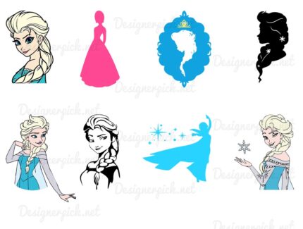 Frozen Elsa Svg Bundle, Frozen Svg bundle