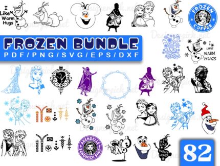 Frozen Svg Bundle