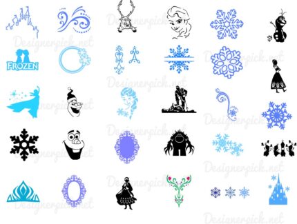 Frozen Svg Bundle